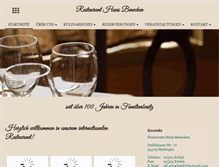 Tablet Screenshot of haus-benecken.de